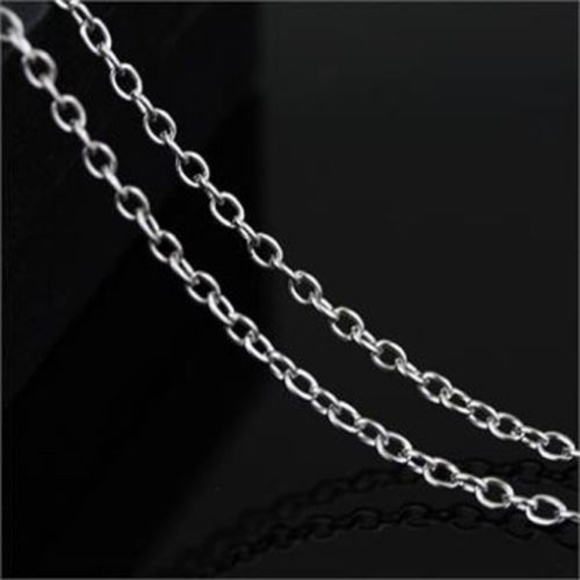 Blue Teardrop Necklace - Picture 2 of 4